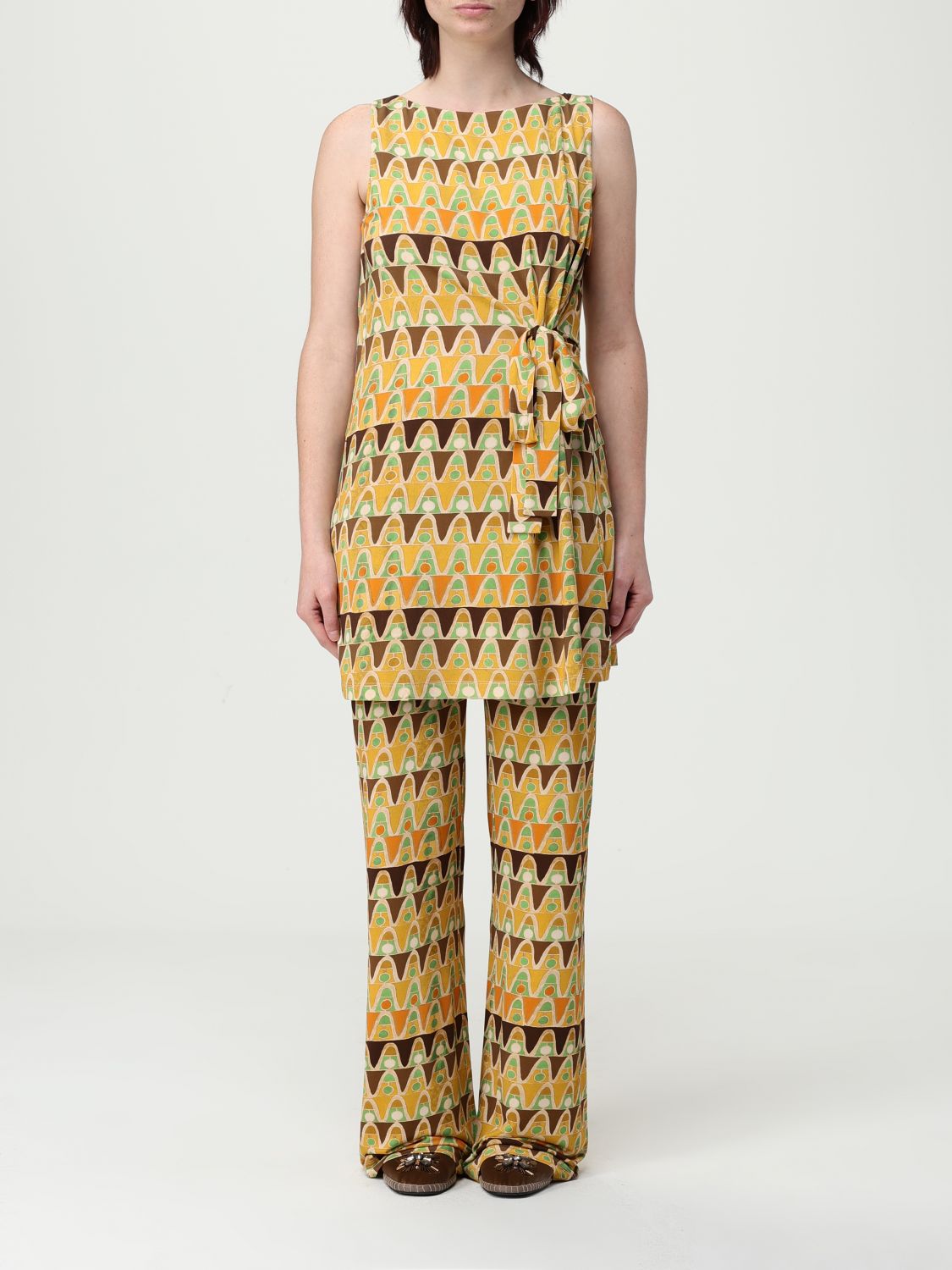 Top MALIPARMI Woman color Yellow