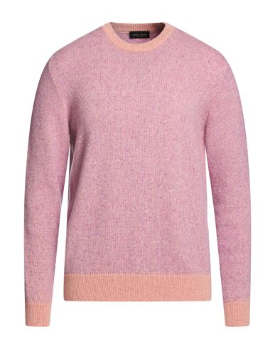 Man Sweater Antique rose Size 38 Wool, Alpaca wool, Polyamide