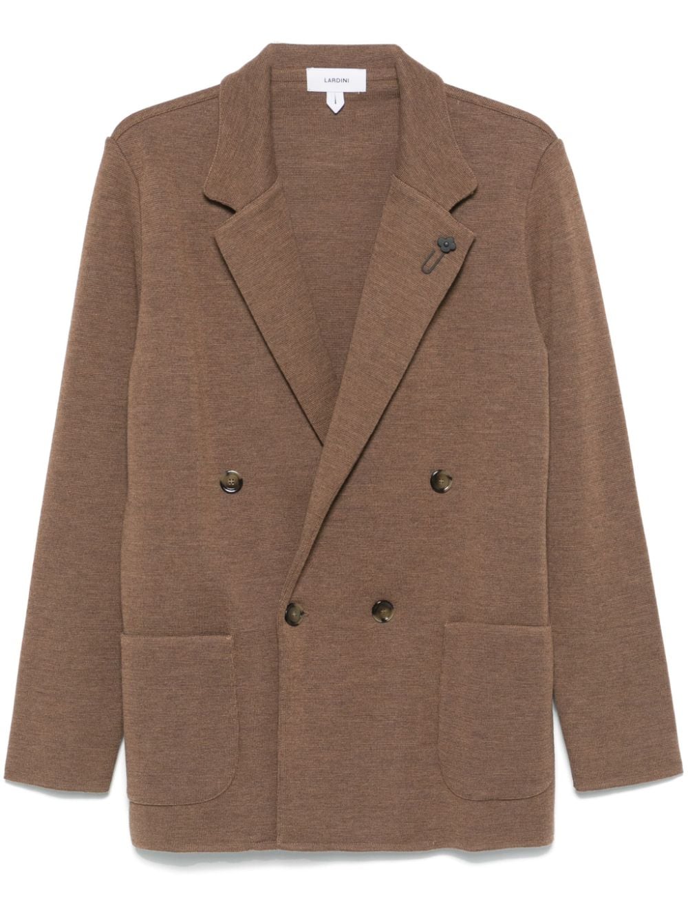 Virgin wool blazer - Brown