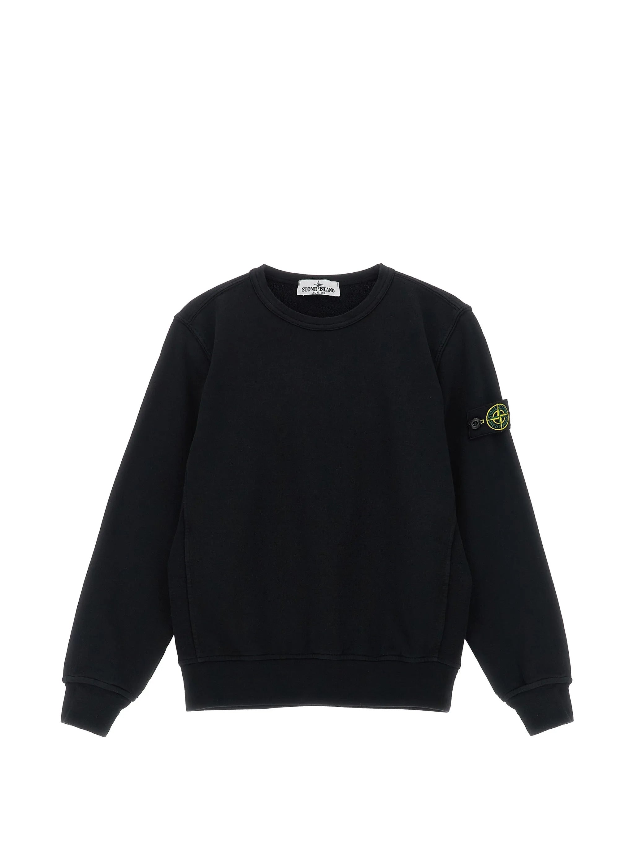 Mini Ribbed Neckline Sweatshirt for Boys