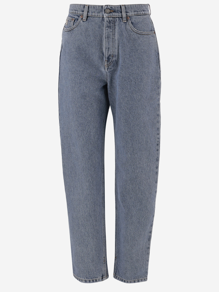Chloé - high rise tapered denim jeans five pocket