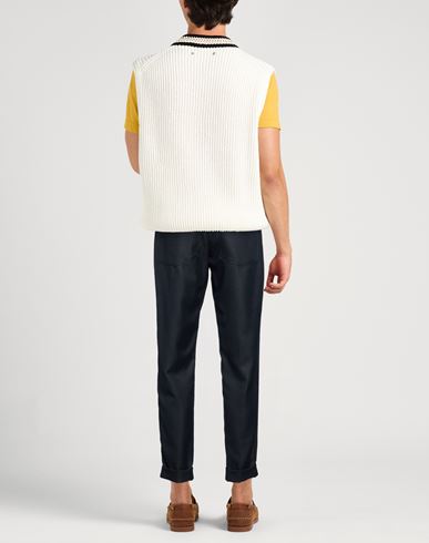 Man Pants Blue Size 29 Wool, Polyester, Polyamide