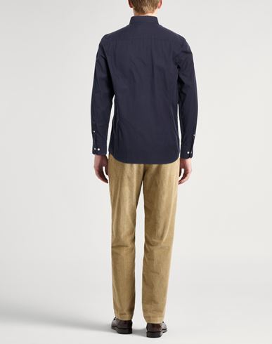 Man Shirt Navy Size M Cotton