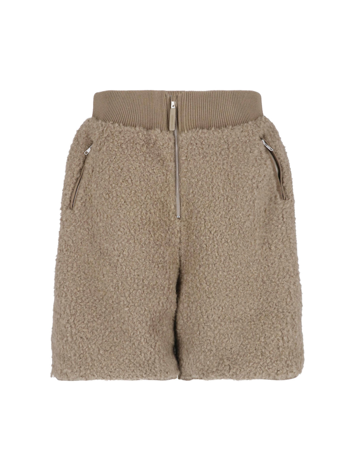 Wool-Blend Tailored Trousers