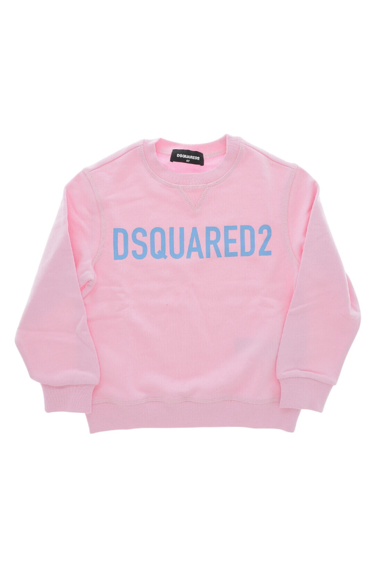 Girls Pink Logo Sweatshirt