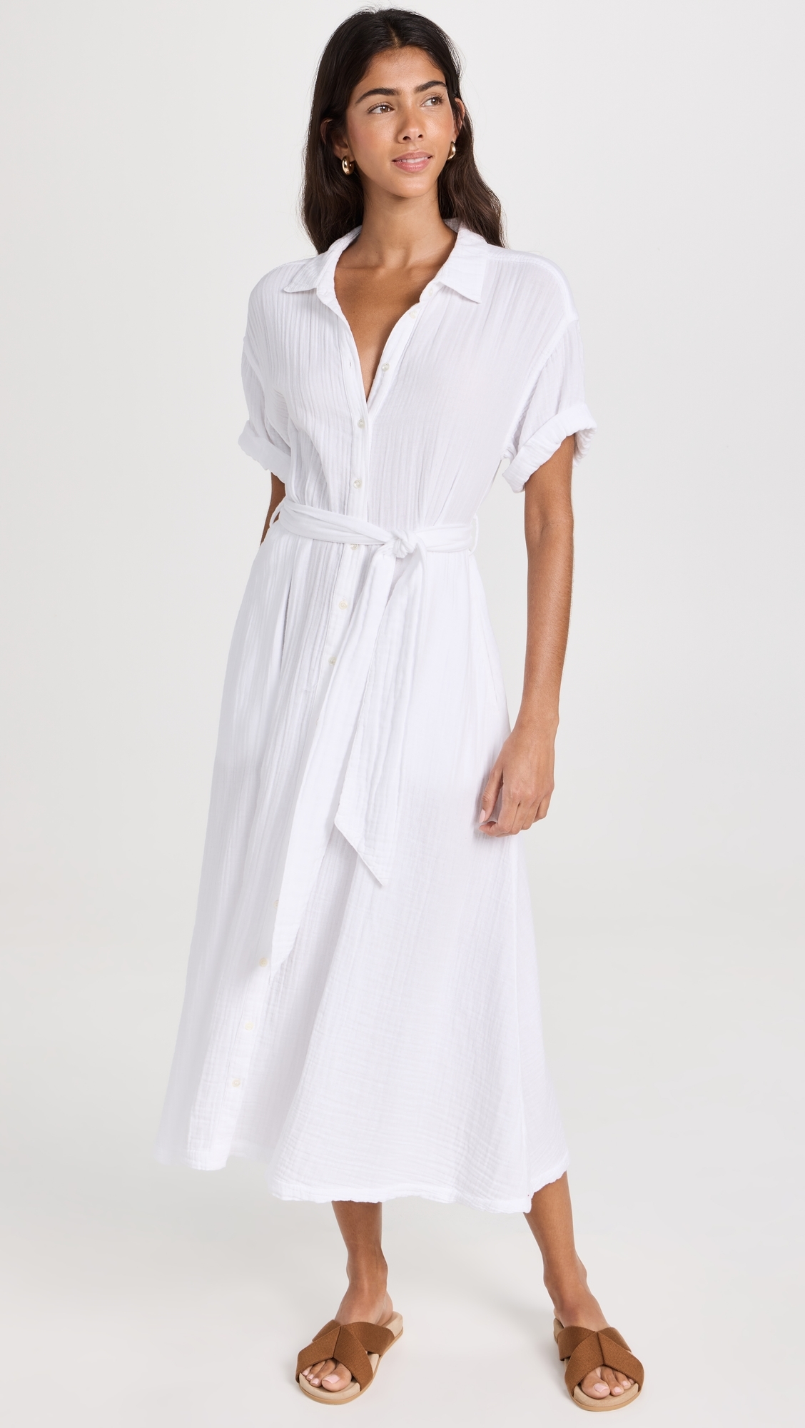 Caylin Dress White Wash