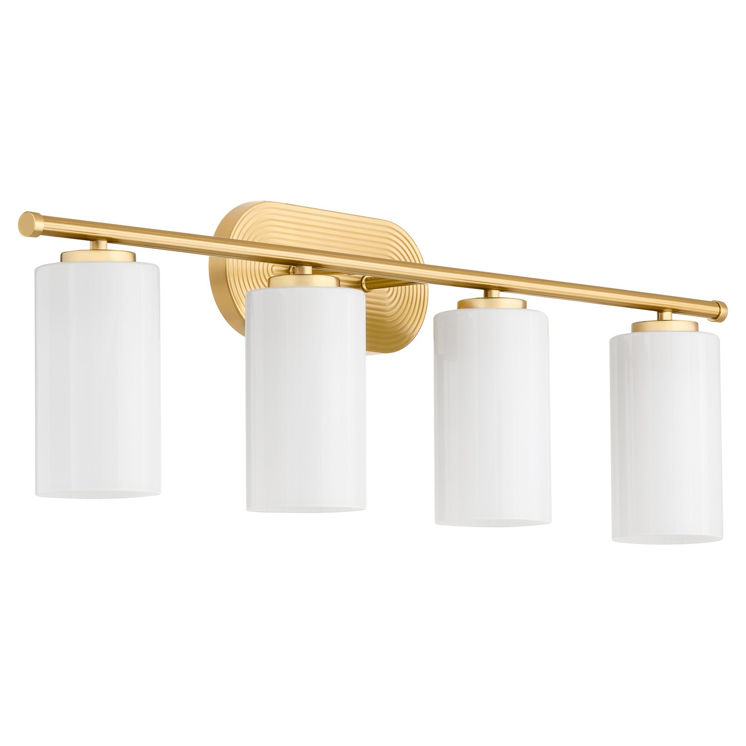 Aged Brass Bathroom Vanity Light from the Belinder Collection