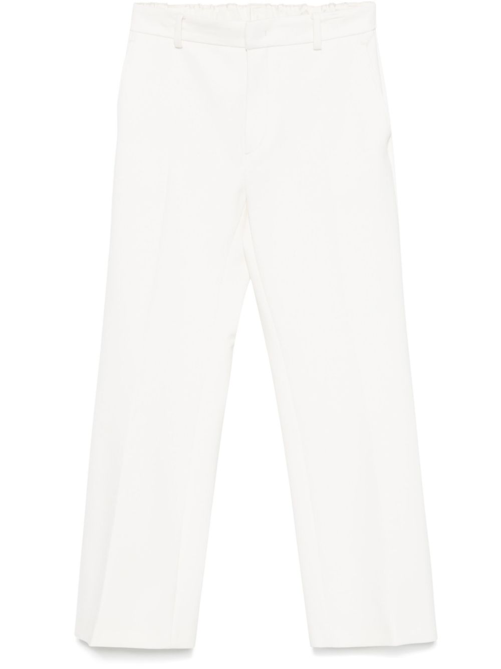 Crepe trousers - White