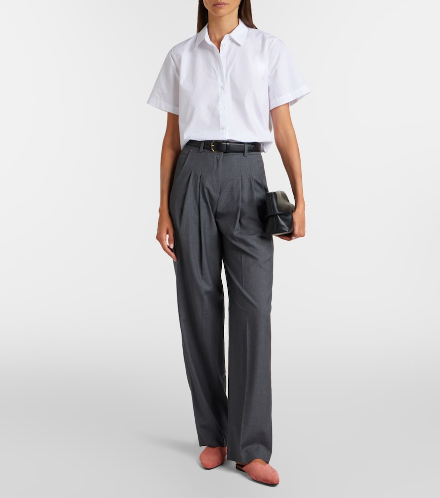 Alana cotton poplin shirt