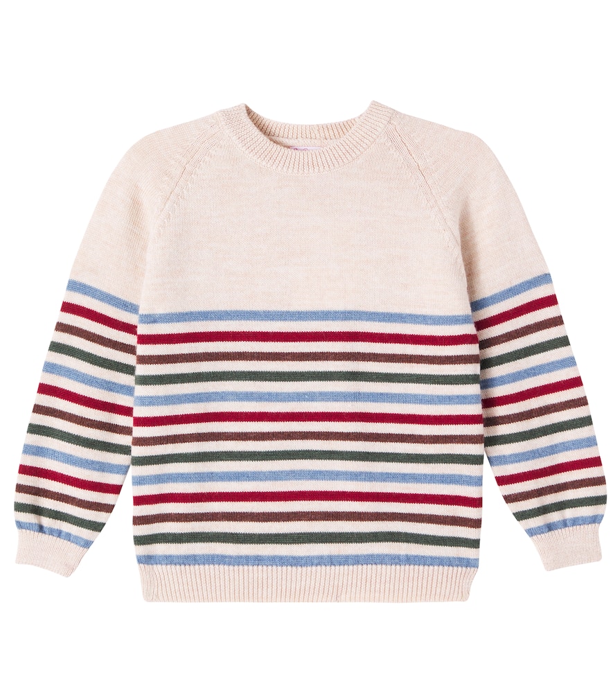 Curro striped wool sweatshirt