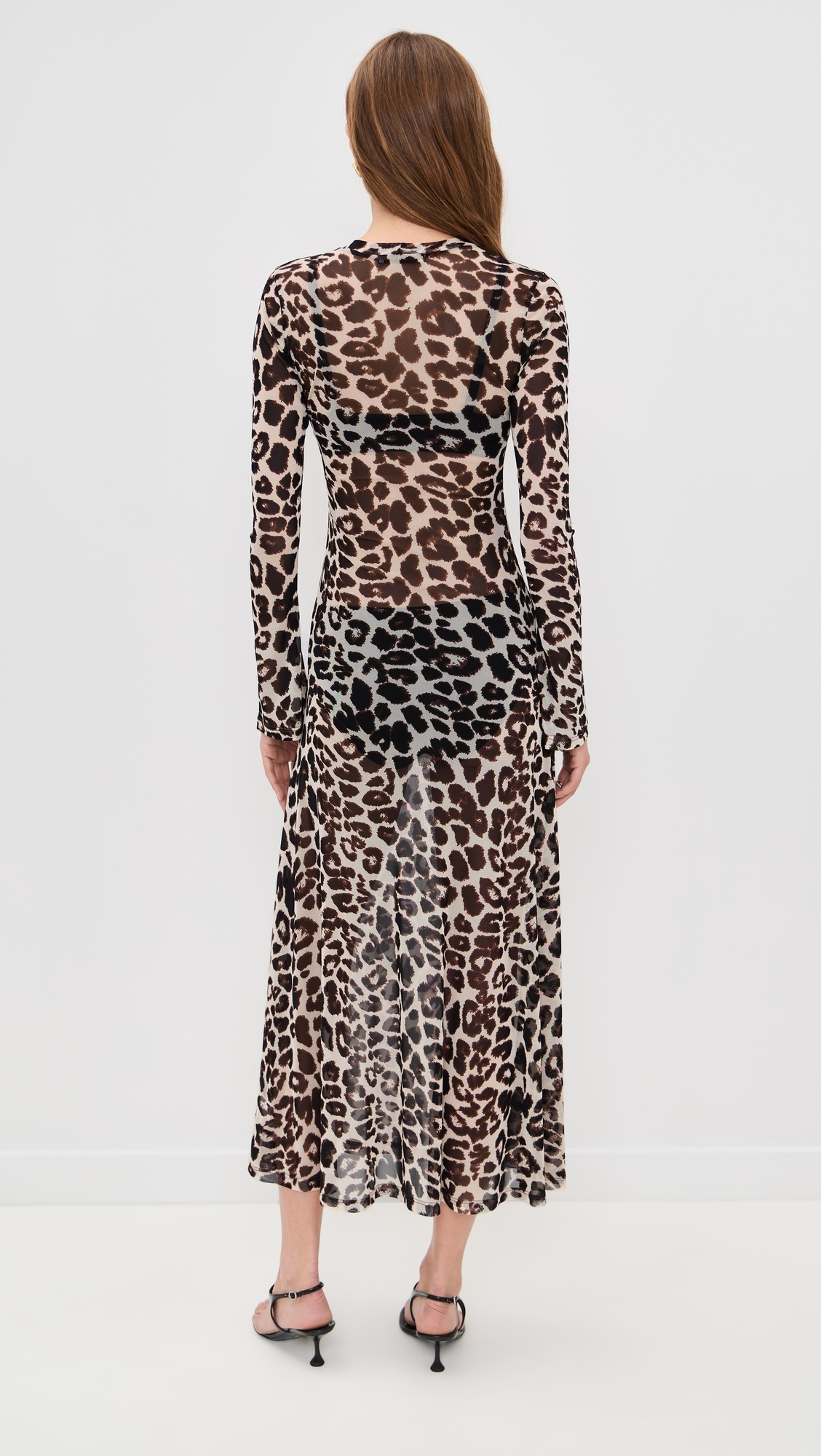 Hattie Dress Black Polka Dot