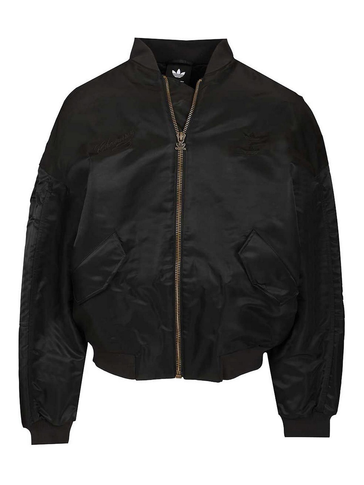 Satin Bomber Jacket