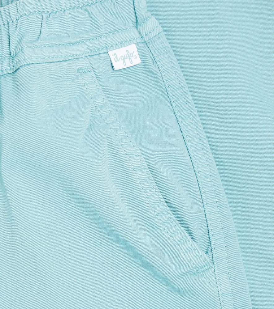 Il Gufo Cotton gabardine pants