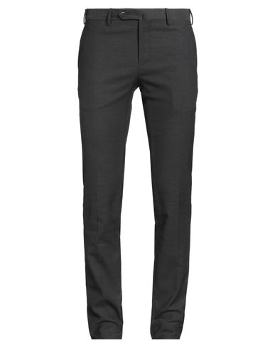 Man Pants Charcoal Size 34 Cotton, Virgin Wool, Polyester, Elastane