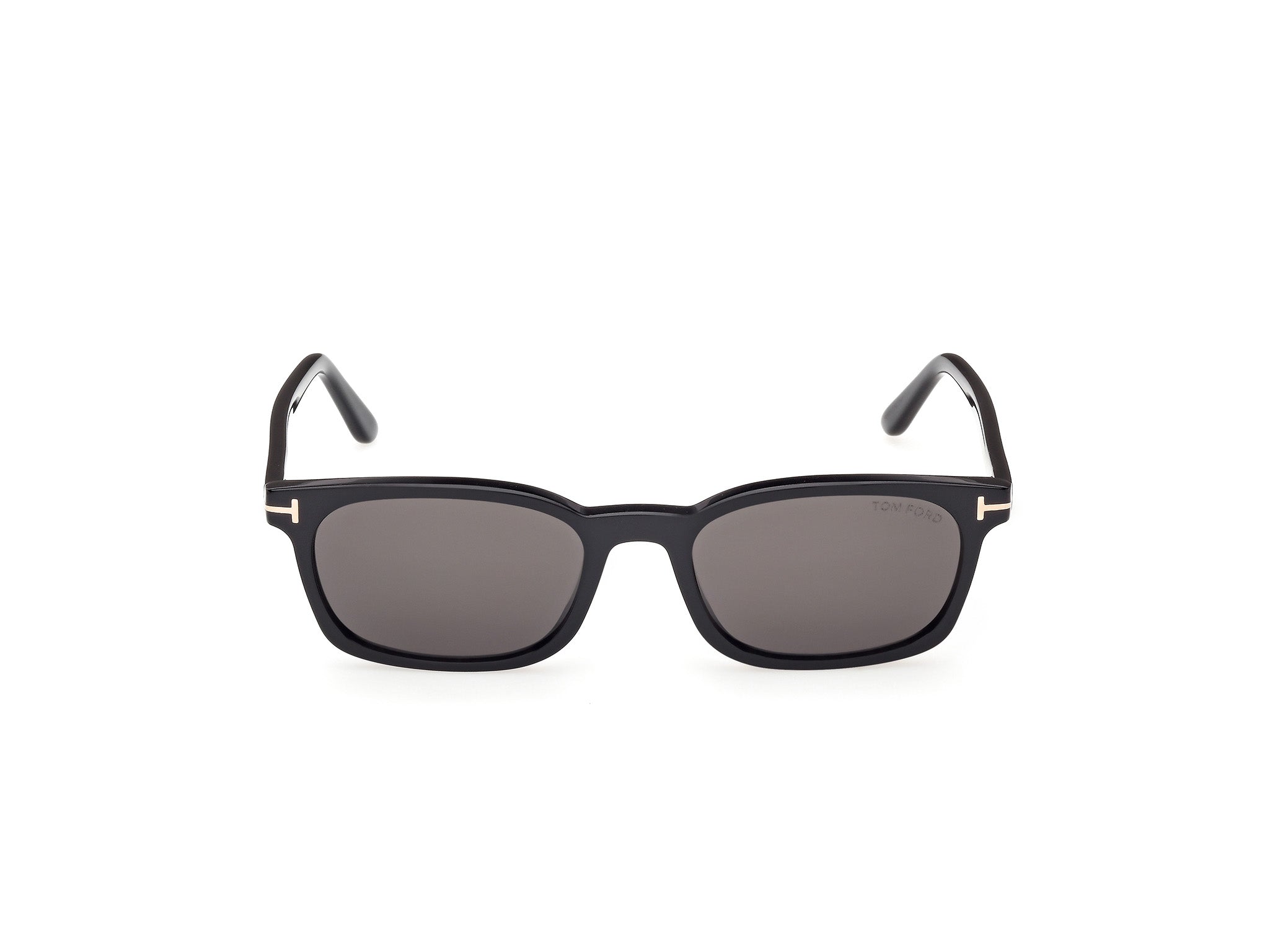 TOM FORD Man TOM FORD FT1300 MILES-02 01A Sunglasses Acetate Black Smoke Squared Norma