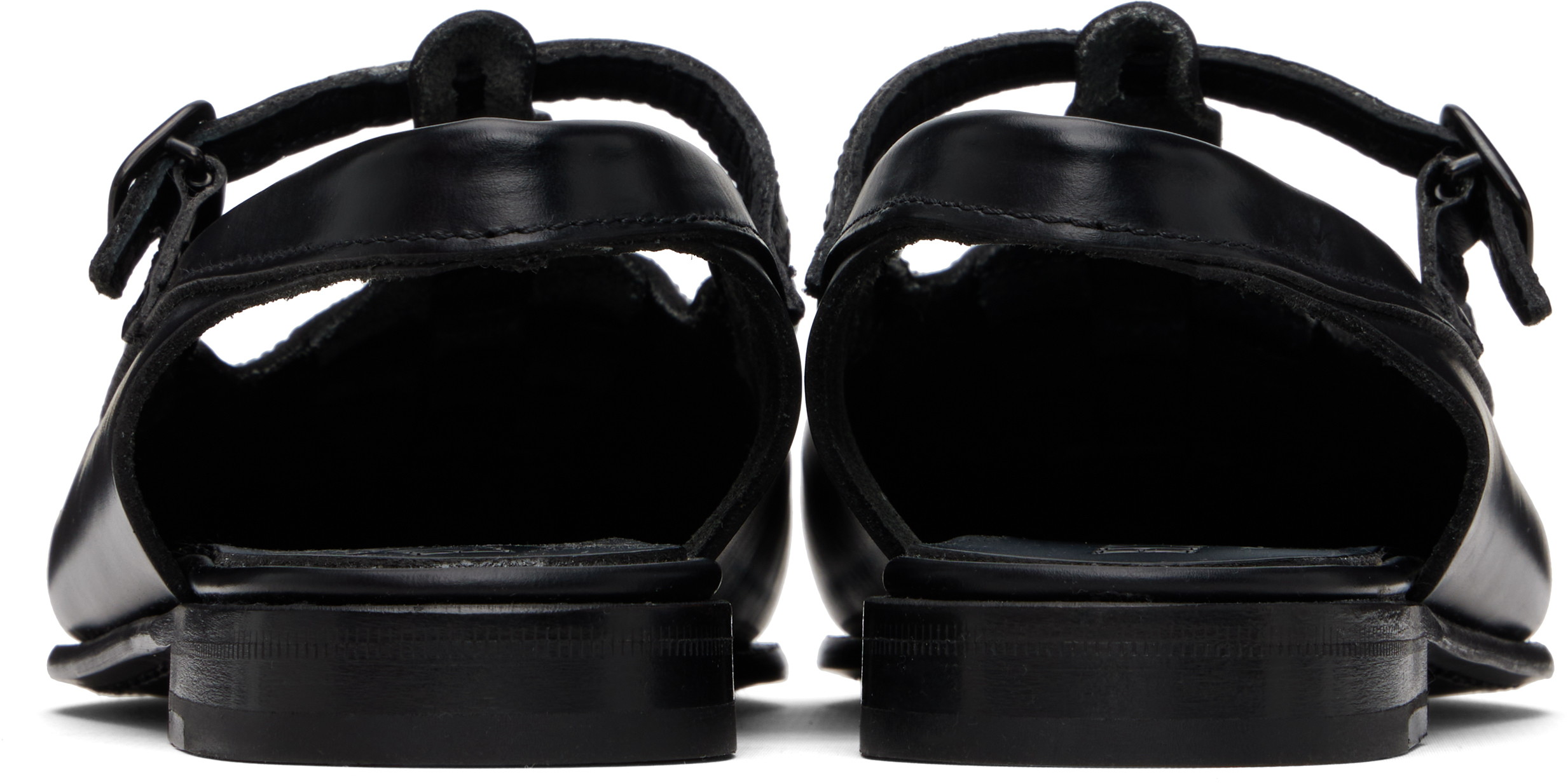 Black Roqueta Loafers