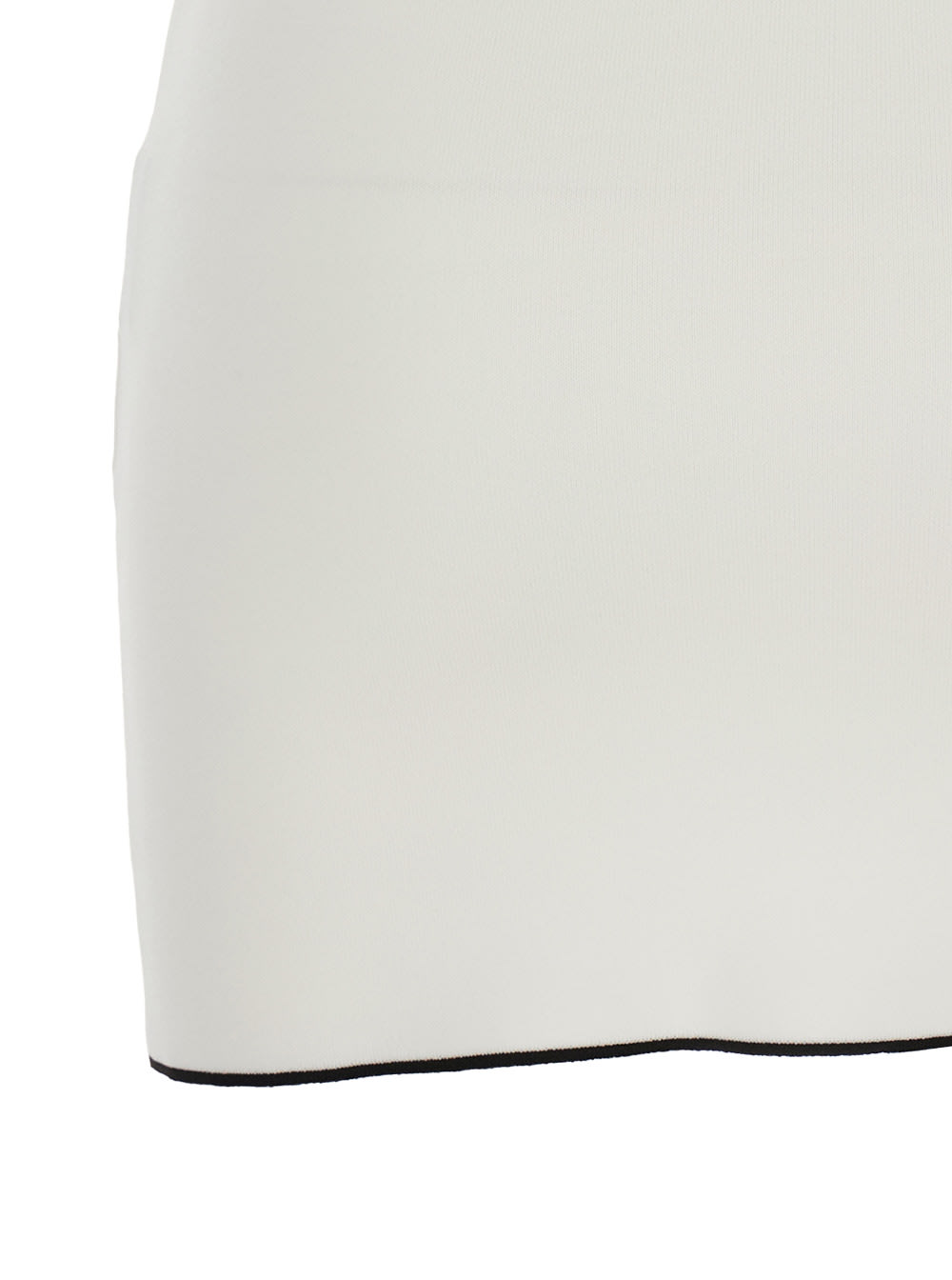 White Mini Dress La Mini Robe Aro In Viscose Woman