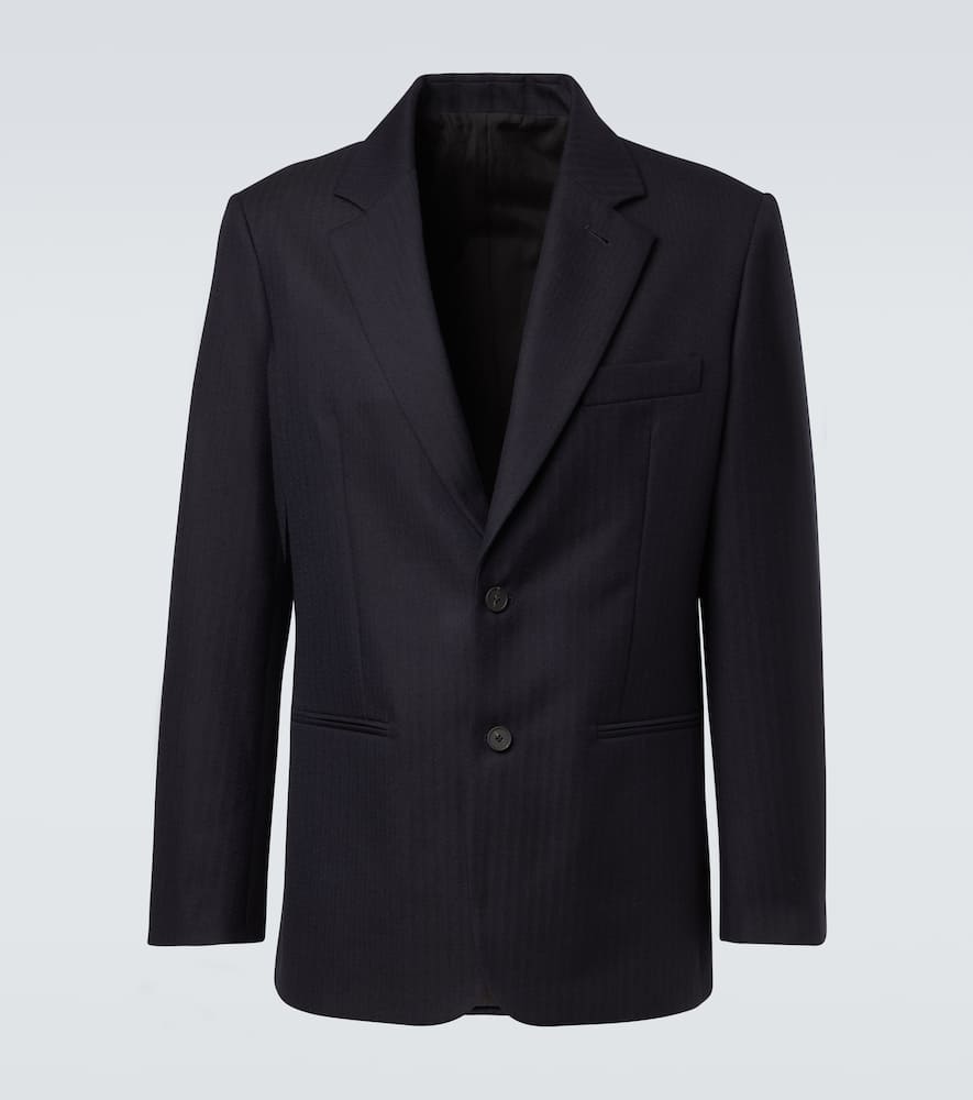 X Aaron Levine Burlington wool blazer