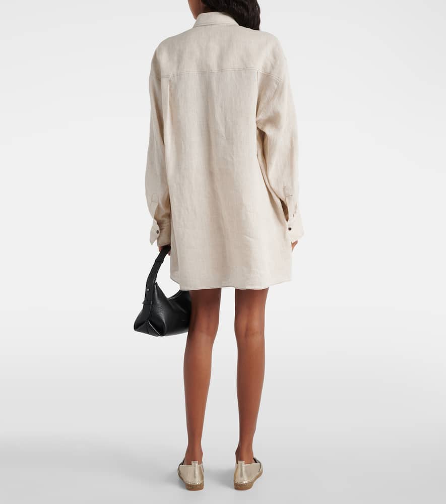 Oversized linen shirt