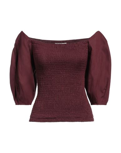 Woman Top Burgundy