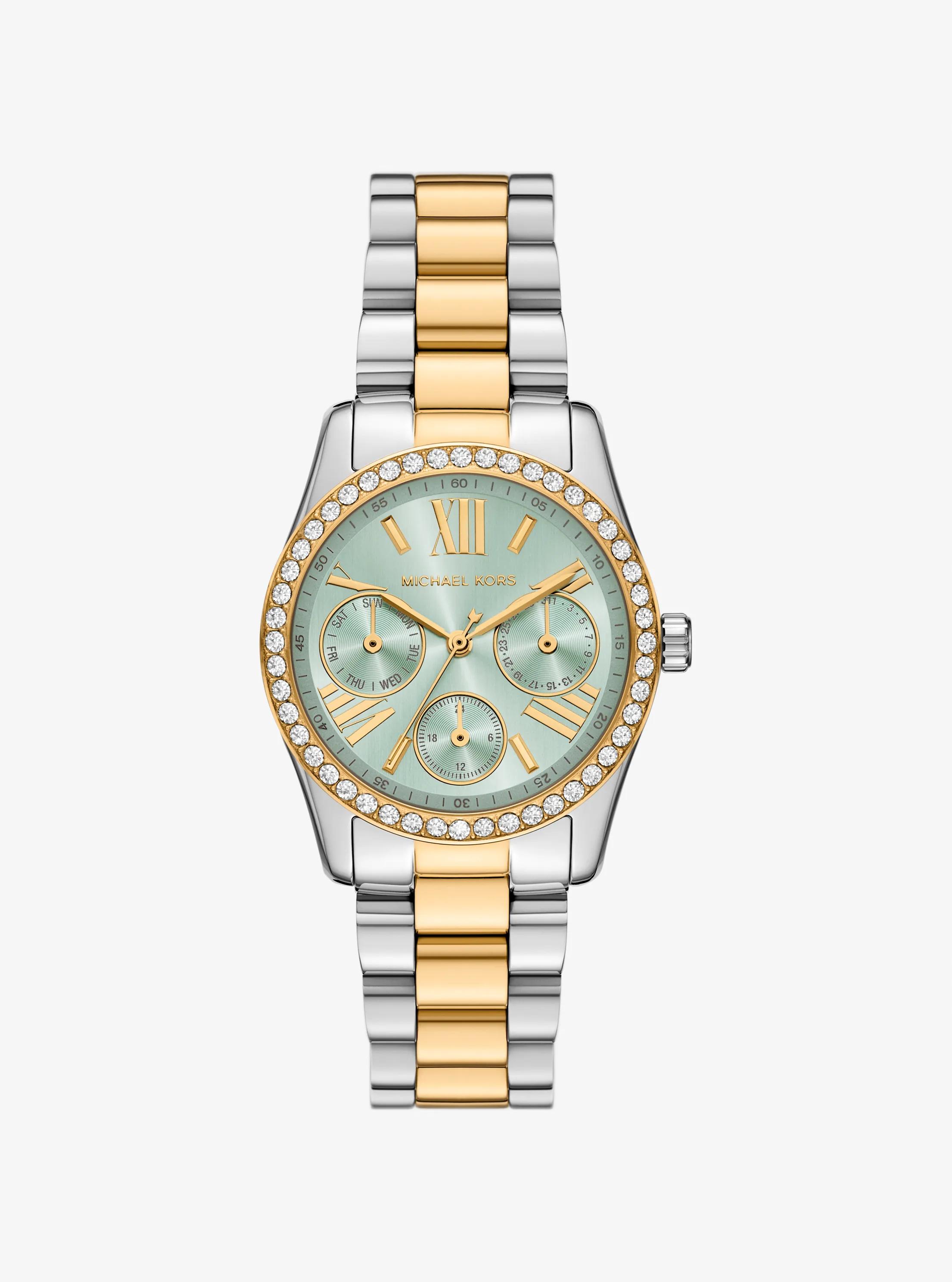 Lexington Pavé Two-Tone Watch