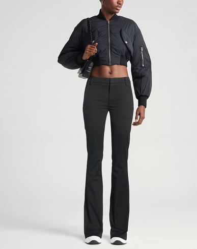 Woman Pants Black Size 25 Modal, Cotton, Elastane