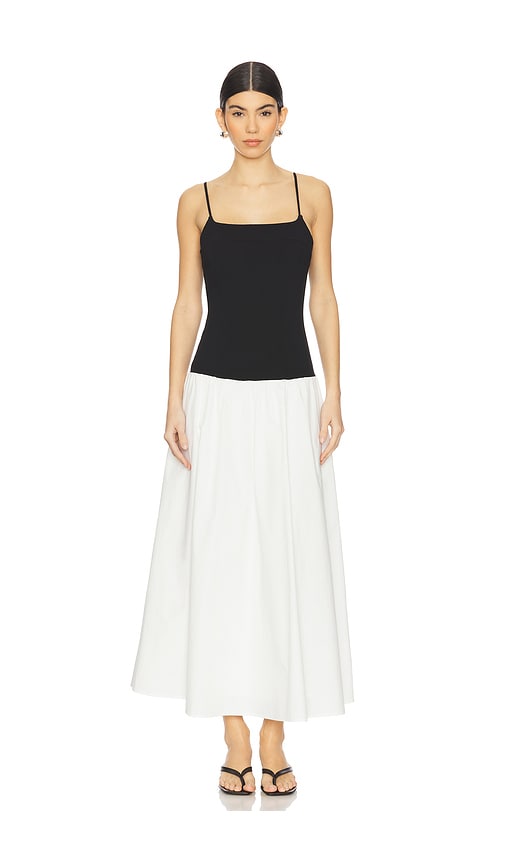 Rue Sophie Ines Dress in Black,White.  XS. Also in L