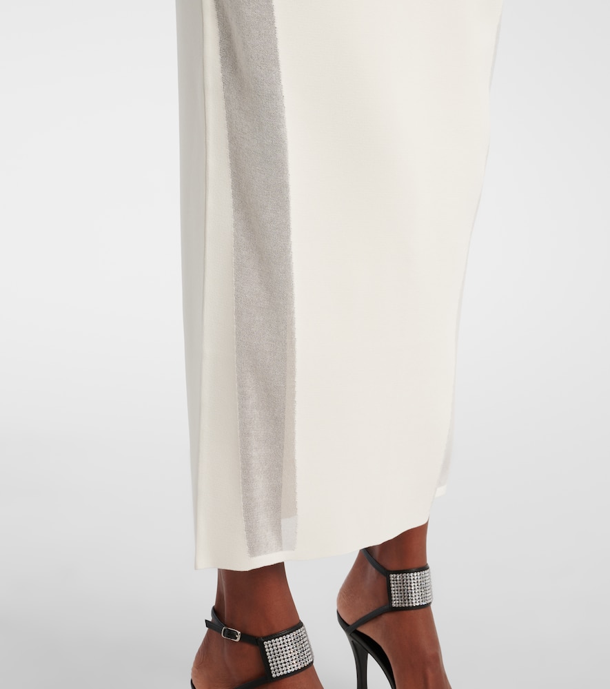 Miracle panelled maxi dress