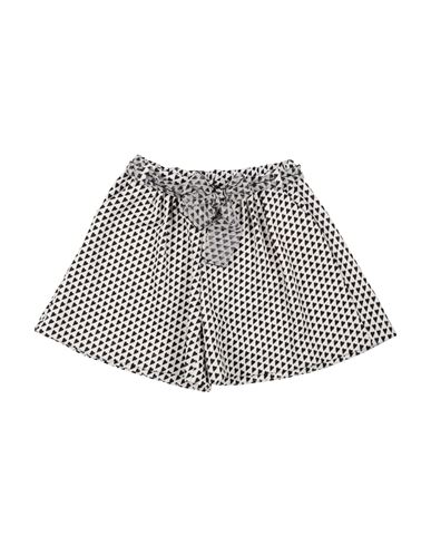 Kid Girl Shorts & Bermuda Shorts Black Size 16 Polyester, Elastane