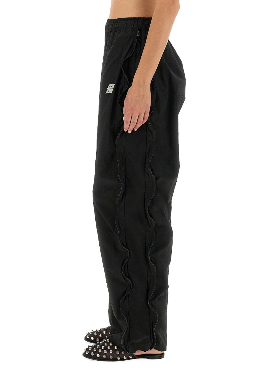 Alexanderwang.T Mid Rise Track Pants With Zipper