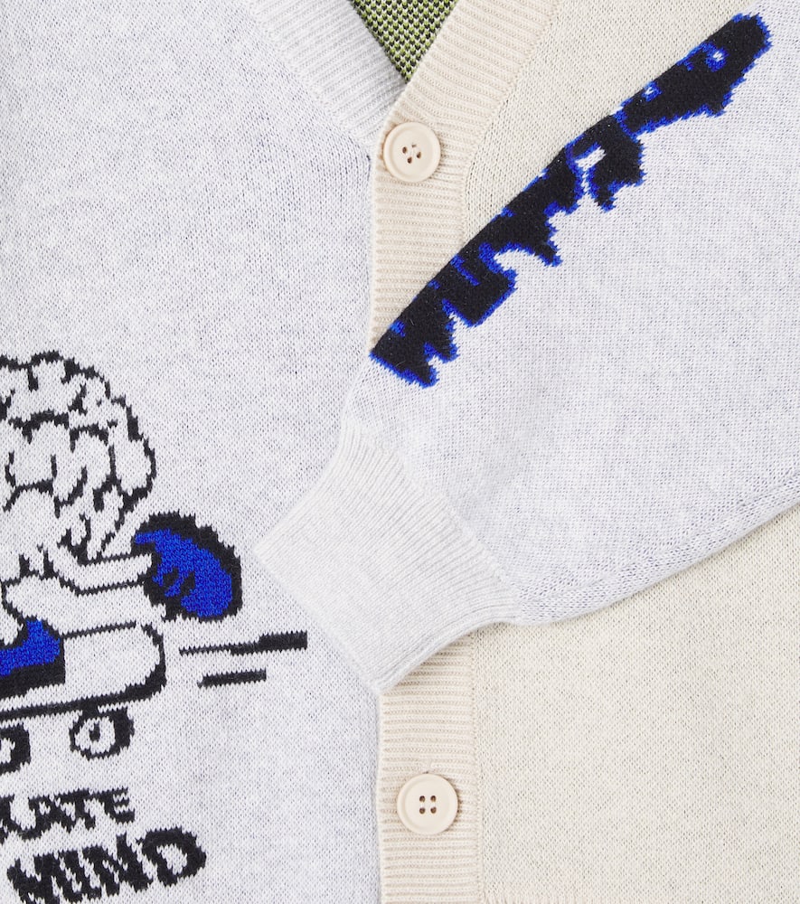 Burt cotton and wool cardigan