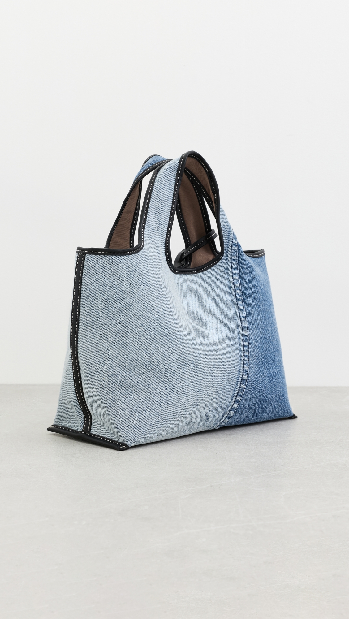 Denim Mini Market Tote Indigo One Size