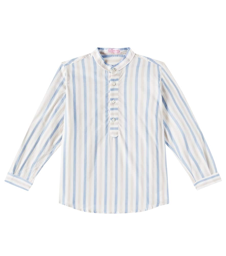 Jazmin striped cotton shirt