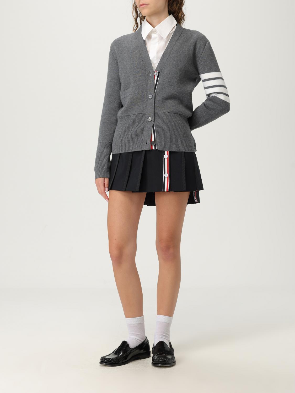 Pleated mini skirt - Black