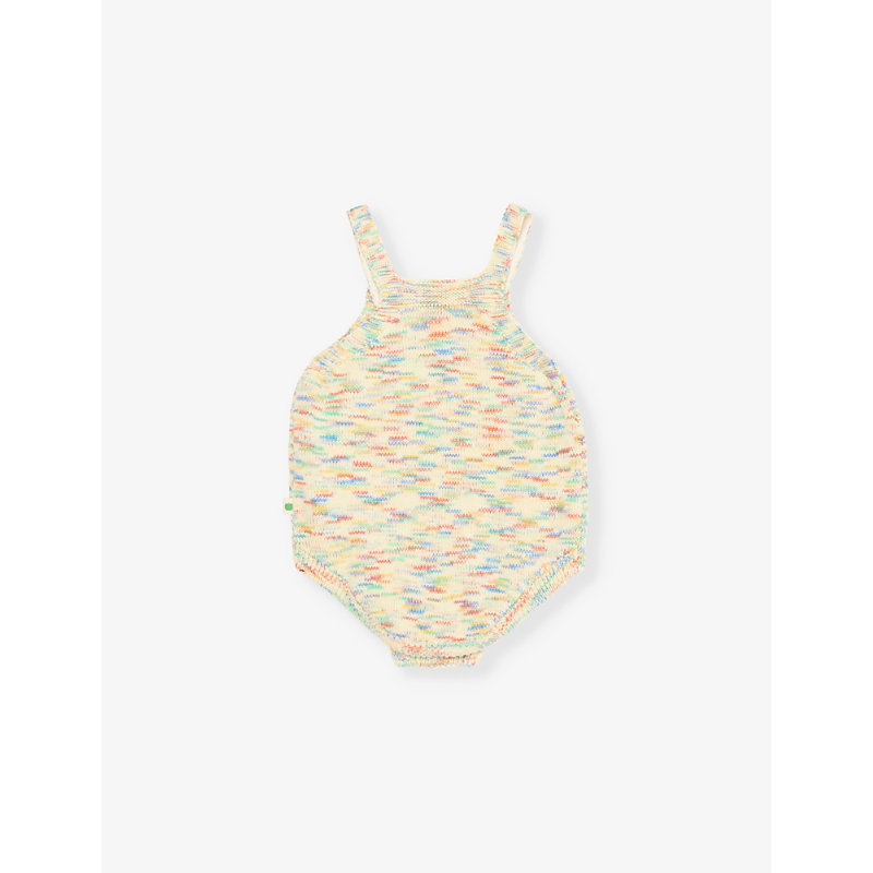 Magic Space Dye Cotton Knitted Romper