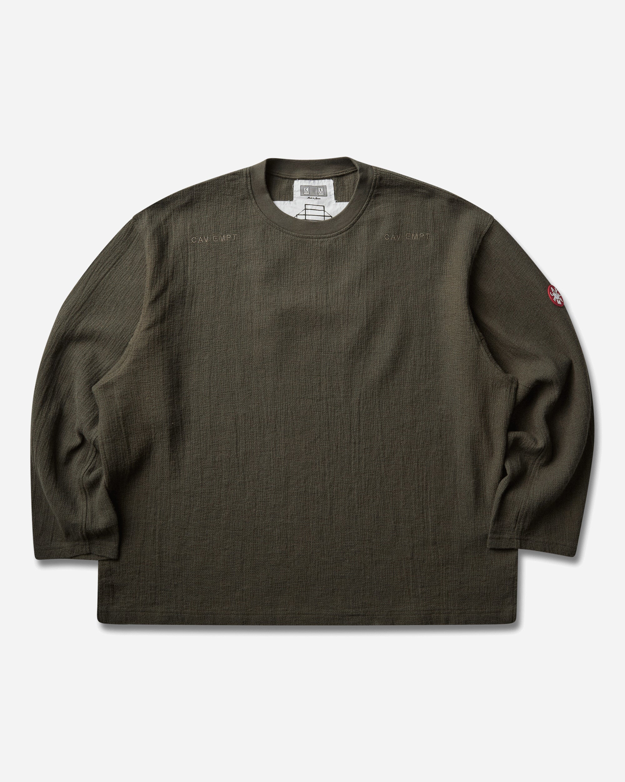 Men s Washed CL Longsleeve T-Shirt Khaki