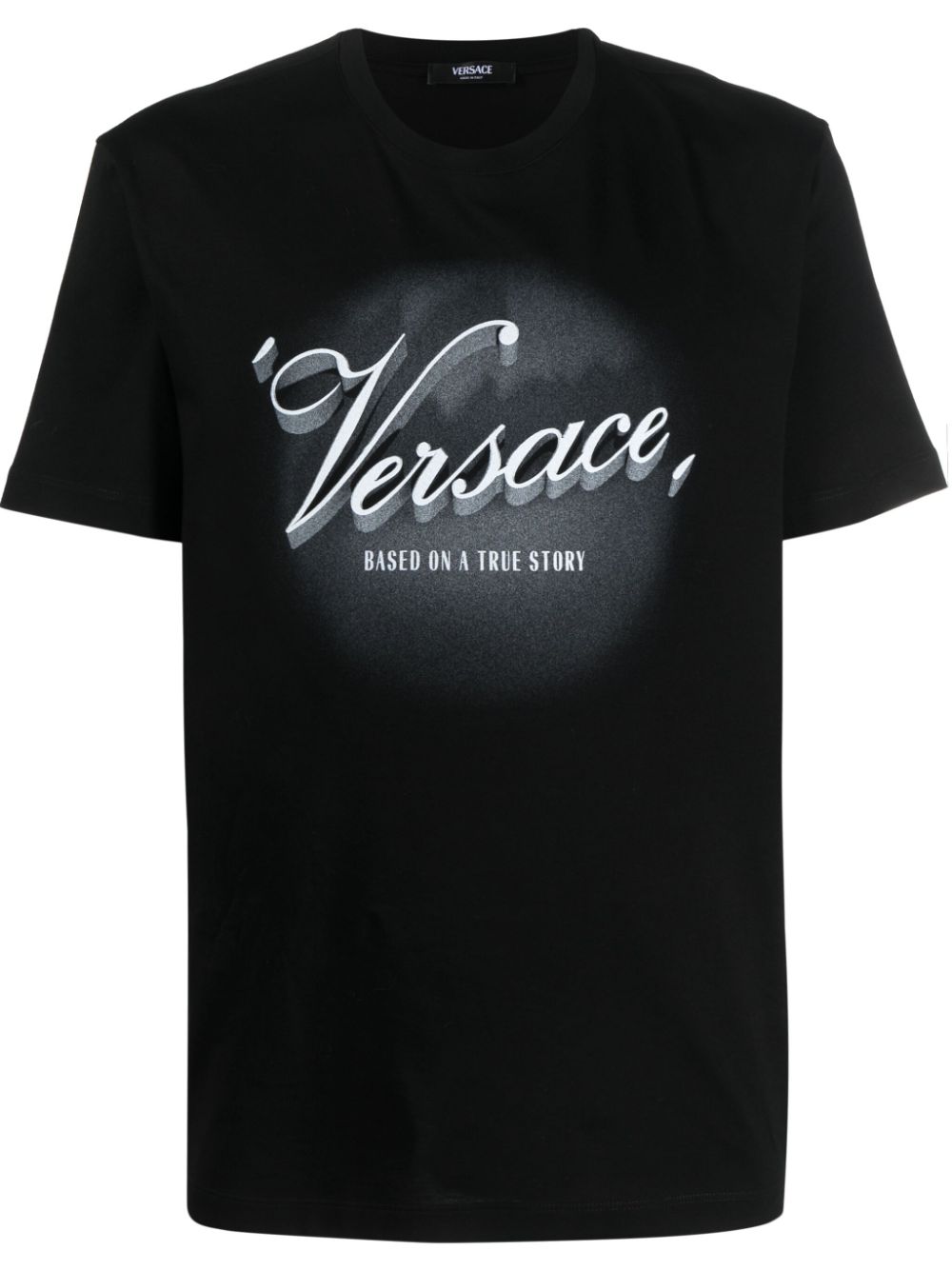 Logo-print cotton T-shirt - Black