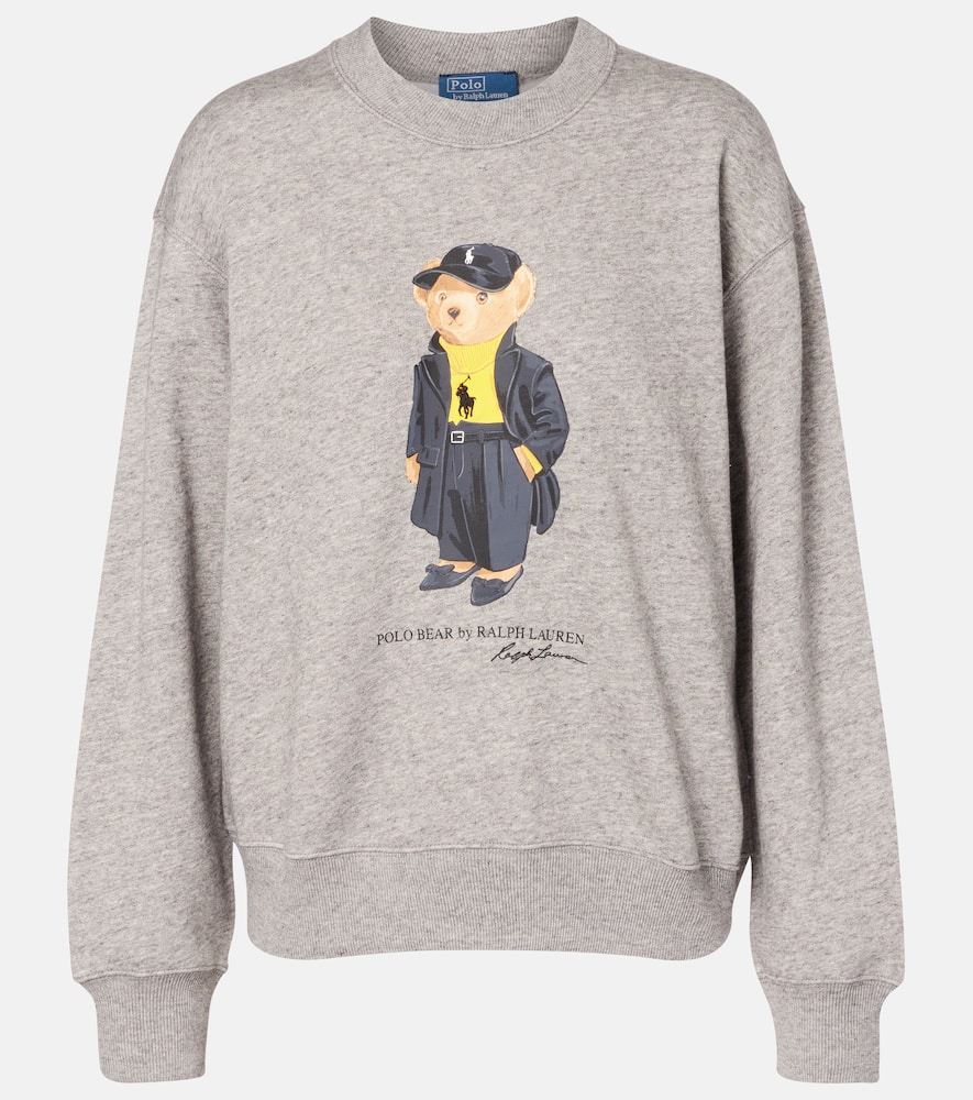 Polo Bear cotton-blend fleece sweatshirt