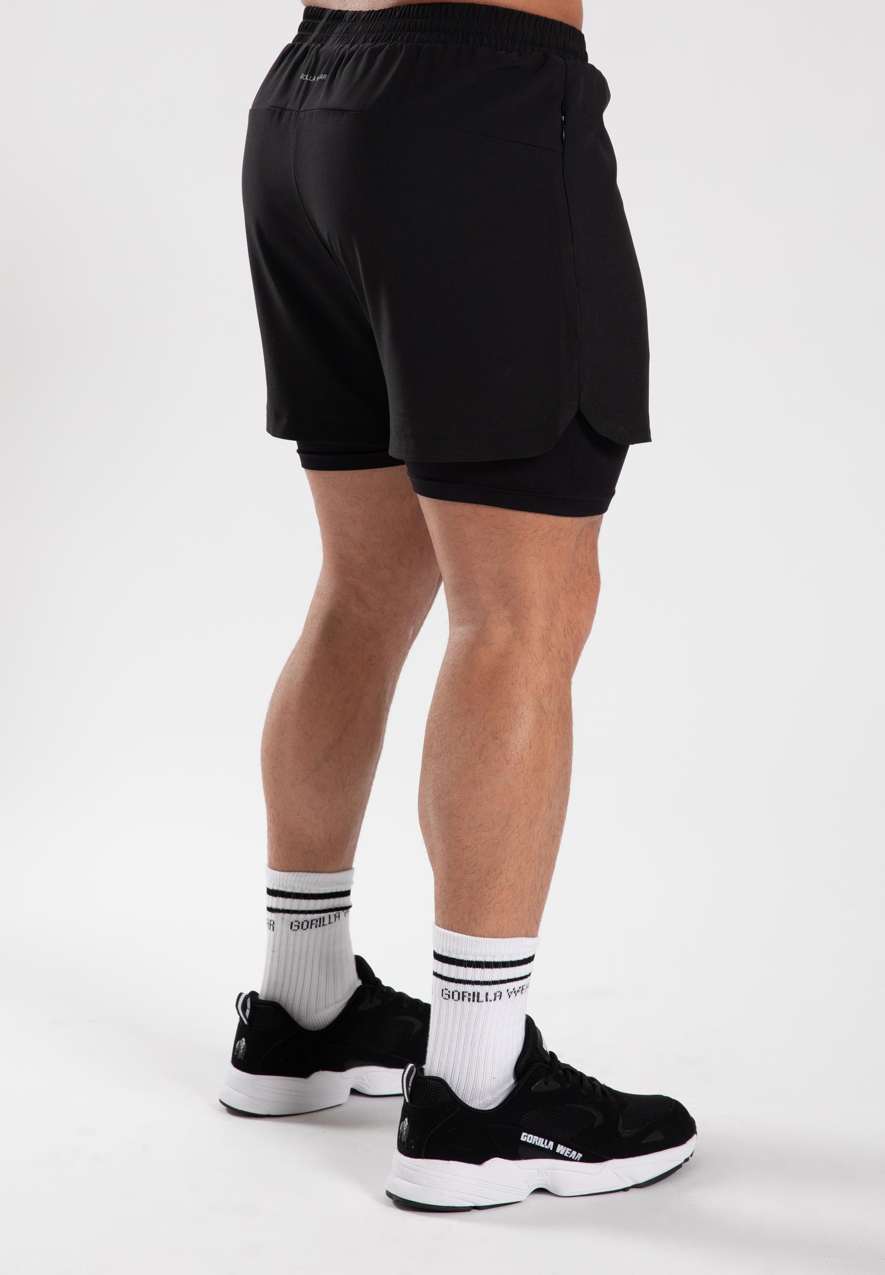 Cortez 2-in-1 Shorts - Black
