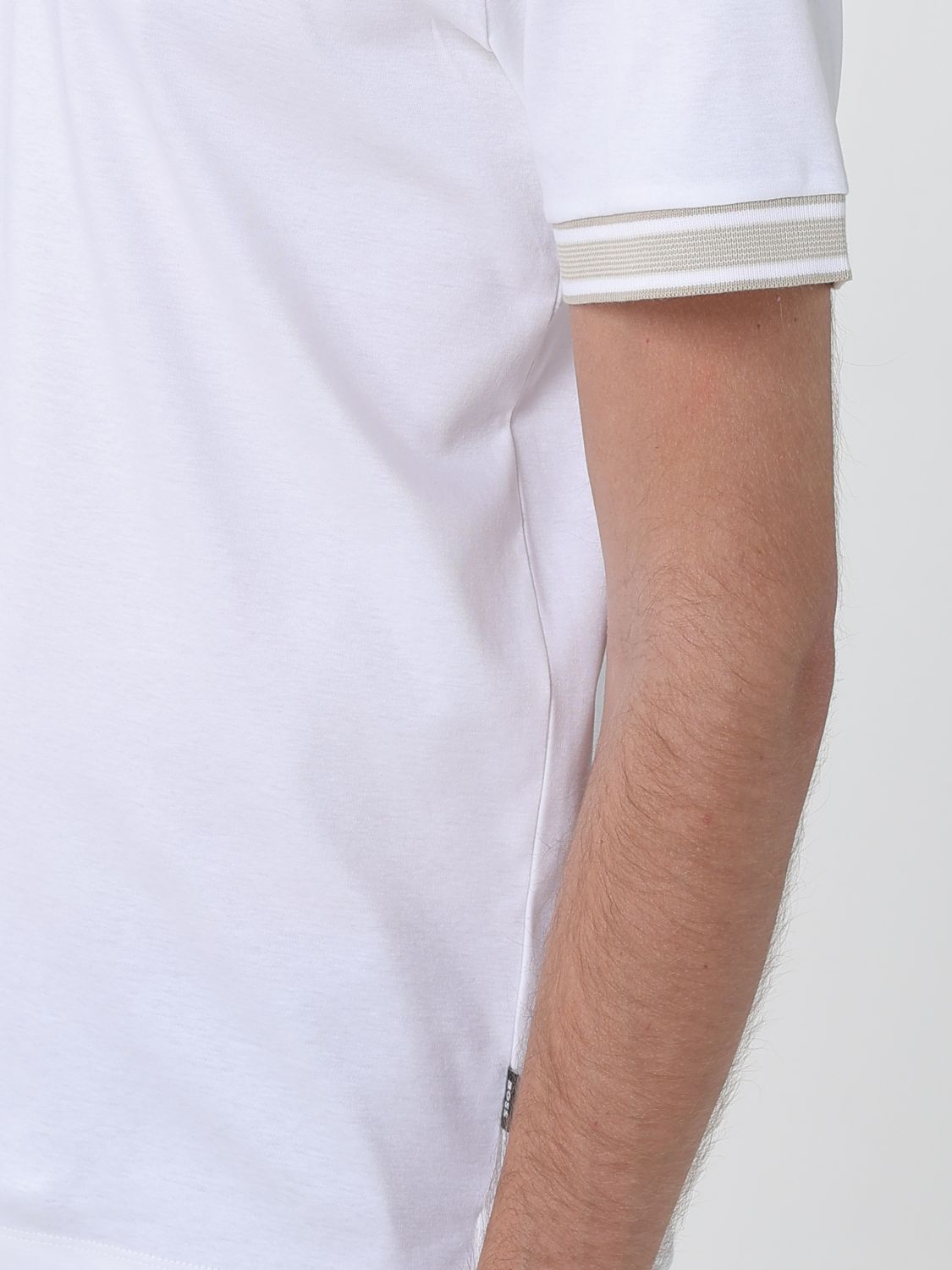 Polo Shirt Men color White