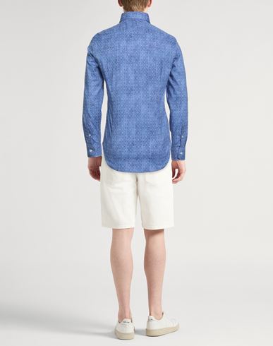 Man Shirt Blue Size 15 ½ Cotton, Elastane