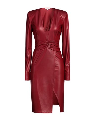 Woman Midi dress Burgundy