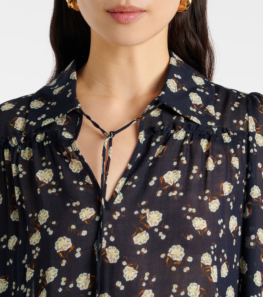 Floral Volumes blouse