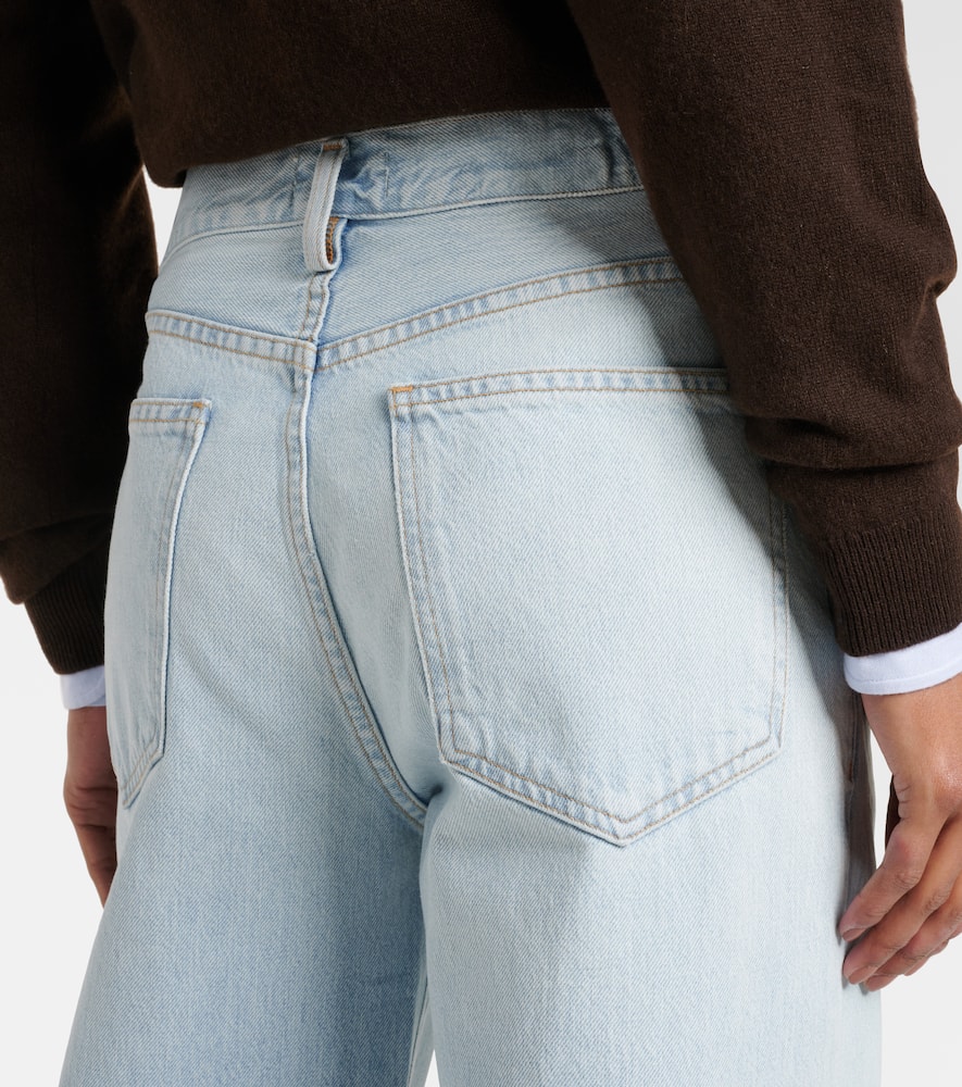 Shona high-rise wide-leg jeans