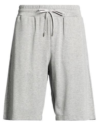 Man Shorts & Bermuda Shorts Grey Size M Viscose