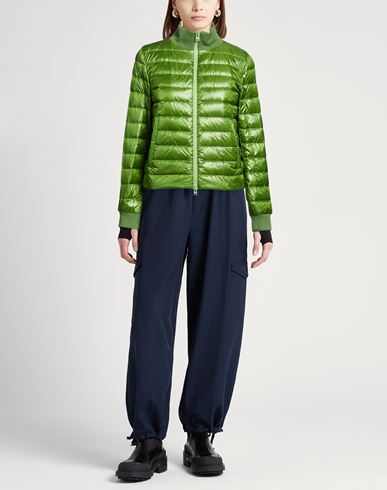 Globe Woman Puffer Green Size 8 Polyamide, Cotton