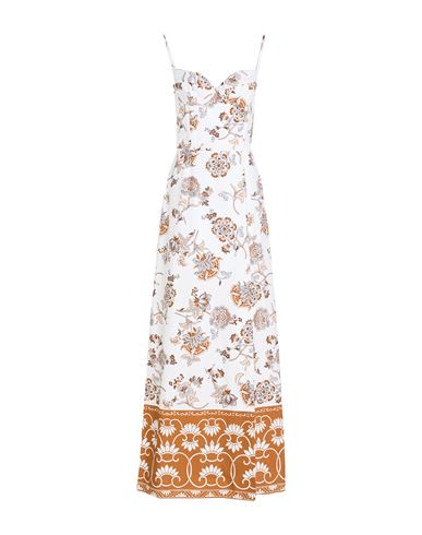 Woman Maxi dress White Size 2 Cotton