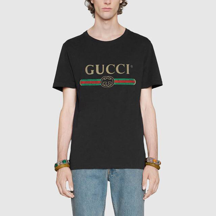 Washed Jersey Oversize T-Shirt 'Black'