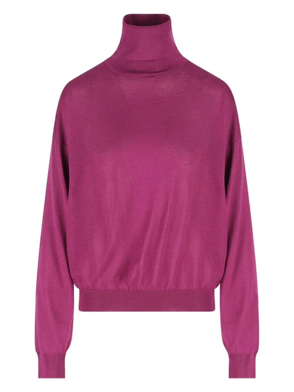 Roll-Neck Wool Sweater