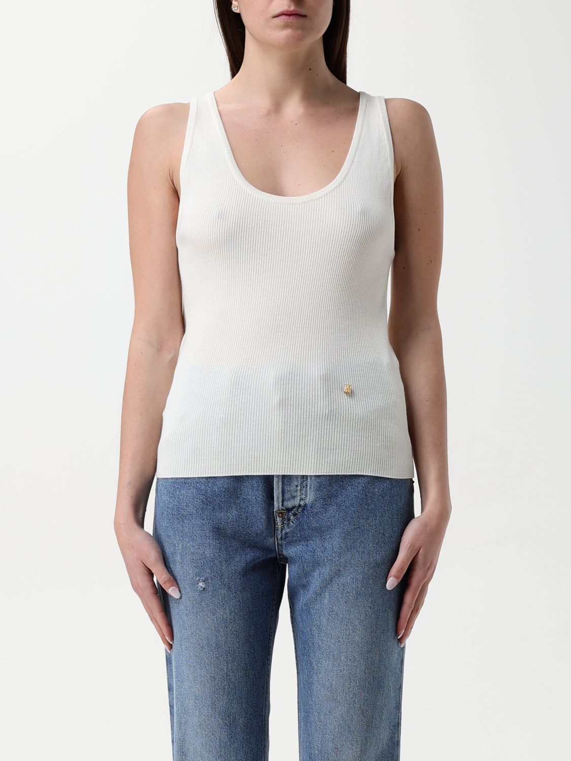 Top Woman color White